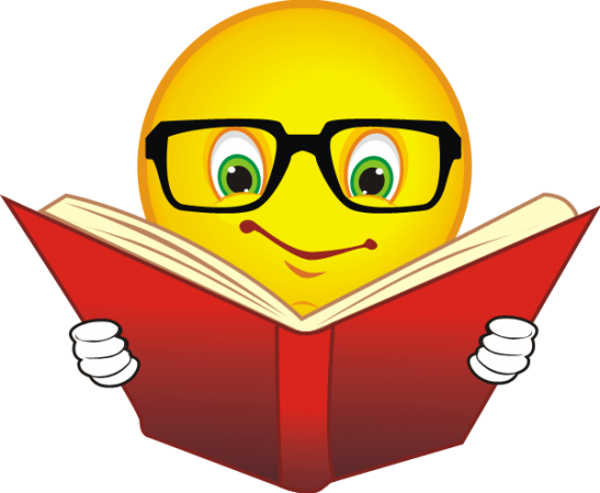 лице, очила, книга